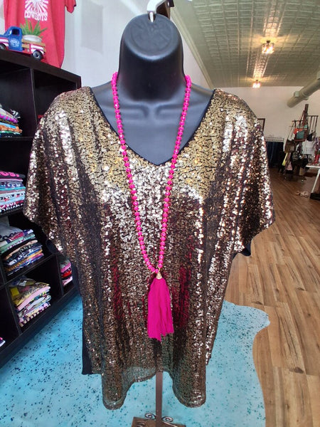 She + Sky Sequins L