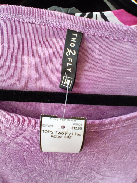 Two Fly Lilac Aztec S/M