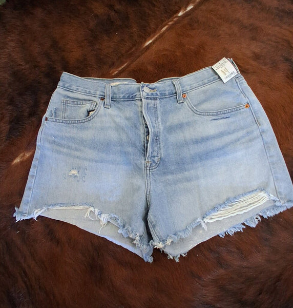 90s Baggy Denim Short Size 14