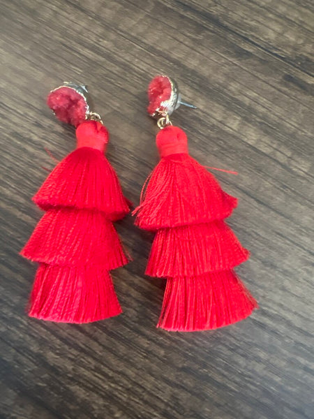 Red Tassels