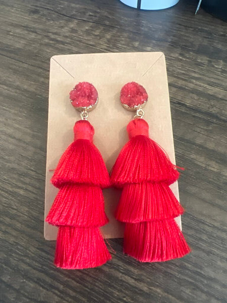 Red Tassels