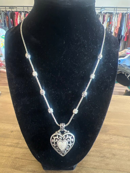 Brighton Reno Heart Pendant (Reversible)