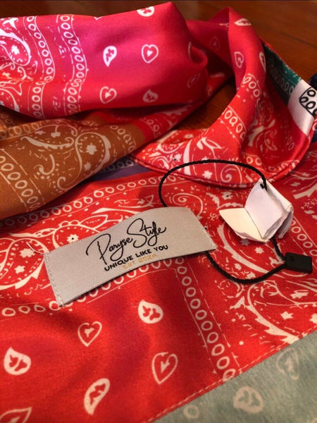 Boho Bandana Wrap Skirt One Size