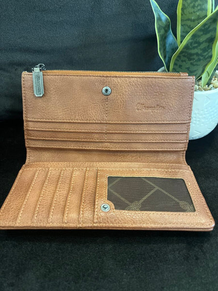 Wrangler Cowprint Wallet NWOT