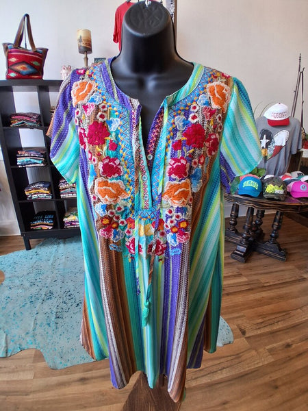Joni Striped Dress Size M