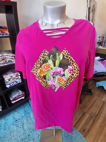 The Prickly Pear Tee Size 3X