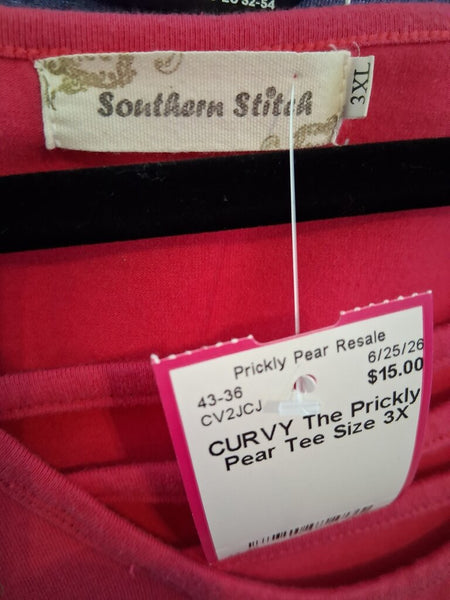 The Prickly Pear Tee Size 3X