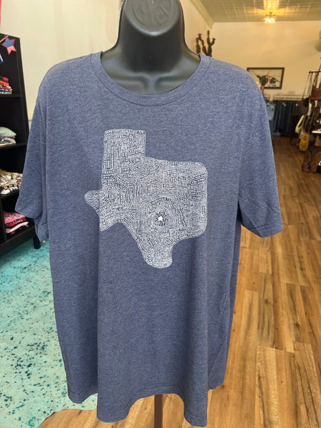 All About Texas Tee Size XL