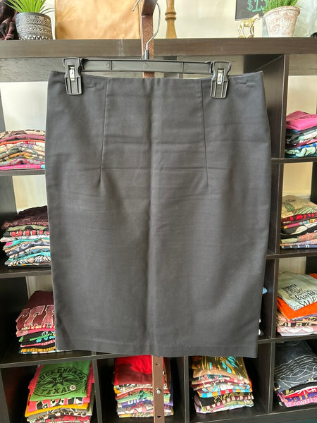 Black Willi Smith Pencil Skirt Size 4