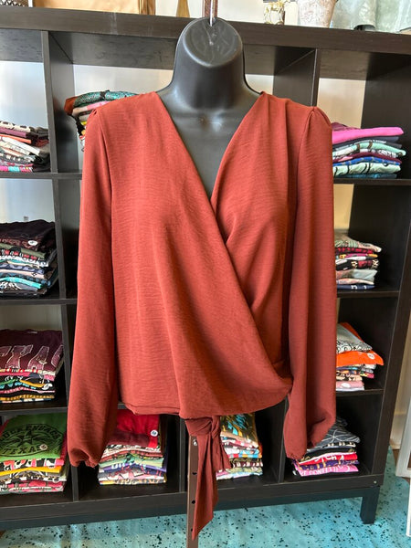 Rust Cross over Top Size L