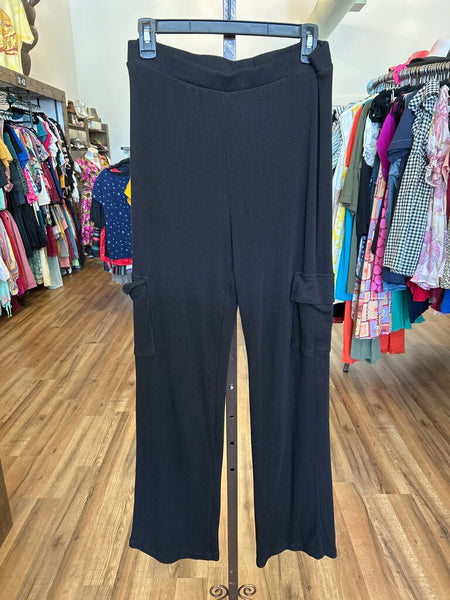 Black no boundaries Ribbed 2pc Lounge set Size XL