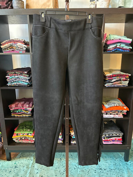 Crazy Train Fringe High rise pants
