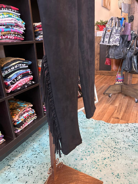 Crazy Train Fringe High rise pants