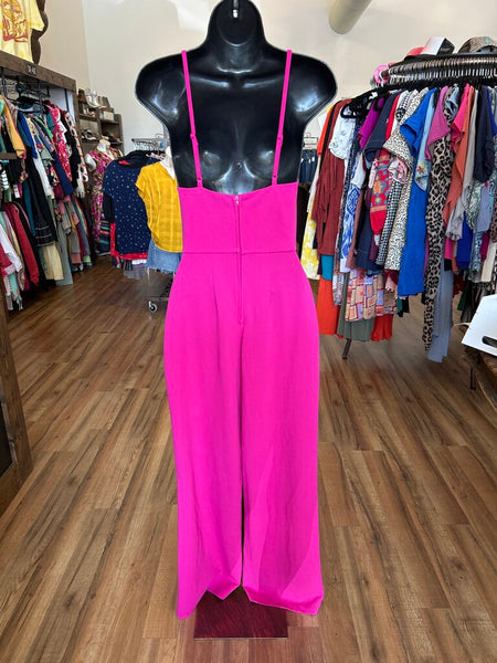 Crystal Sky Hot Pink Jumpsuit Size XS