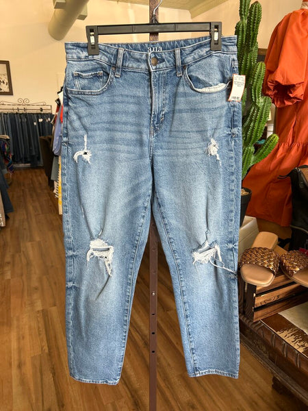 Ana Mid-Rise Denim Jeans Size 8