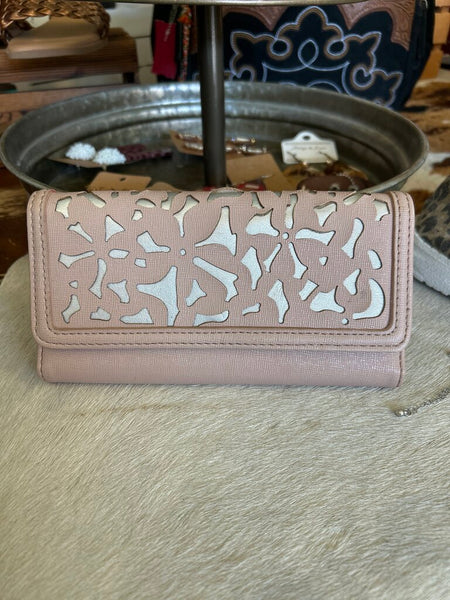 Pink and Silver Wallet