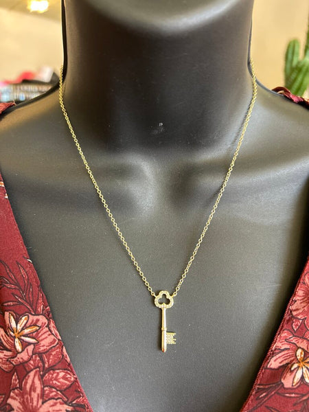 Golden Key Necklace