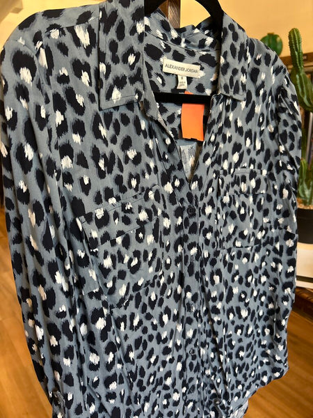 Alexander Jordan Cheetah top Size M