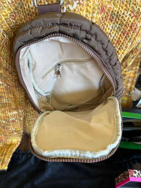 Quilted Puffer Bag