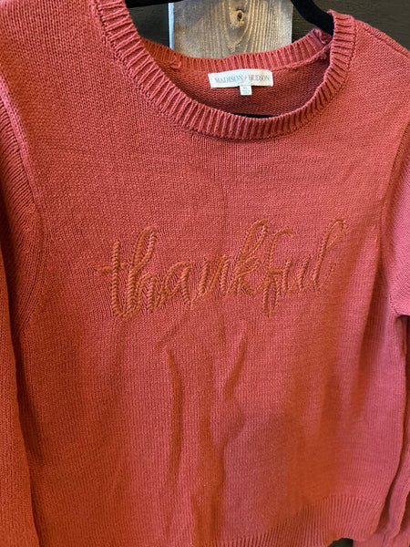 Thankful Sweater Size M