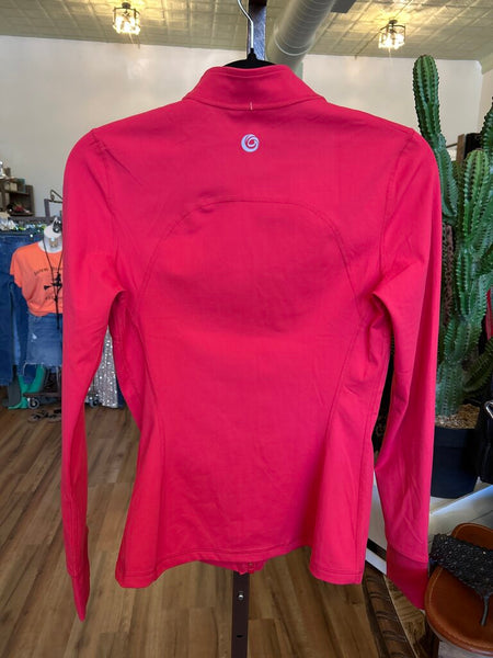 Uncia Active NWOT Coral Zipper Jacket Size S