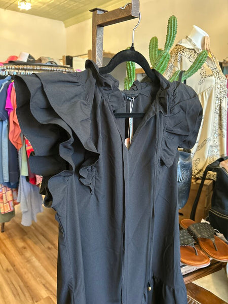 Black Cheryl Dress NWT Size L