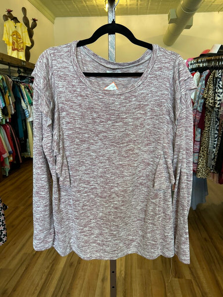 Pink Sparkle Top Size 2X