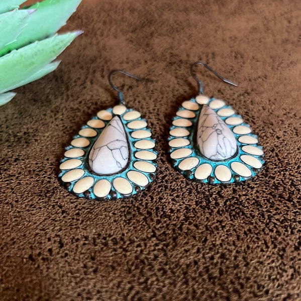 Buffalo and Turquoise Drops