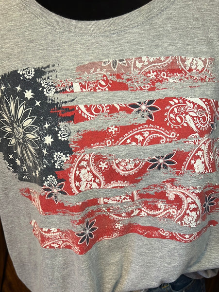 Bandana Flag Tee 1X (18-20)