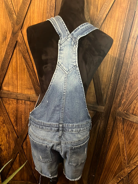 Denim Overalls Size L