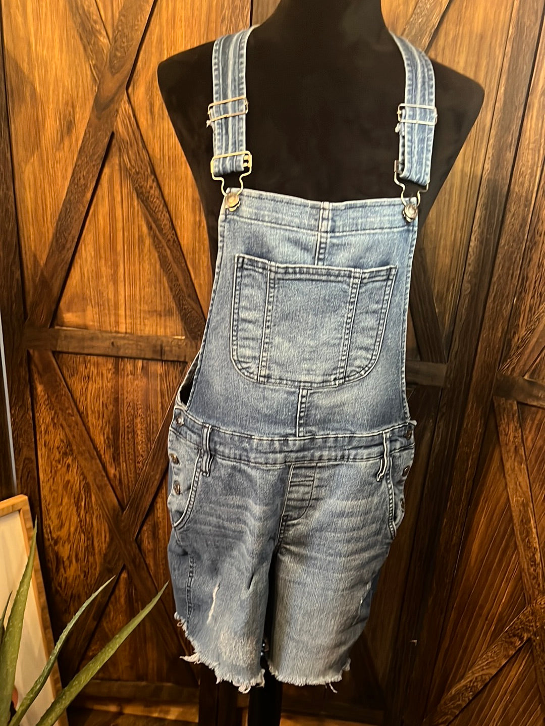 Denim Overalls Size L