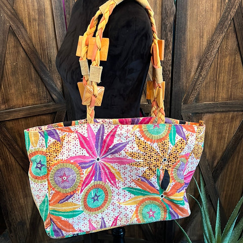 Multi-color Tote