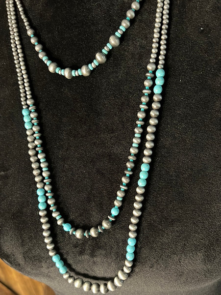 3 Strand Faux Pearl Set NWT