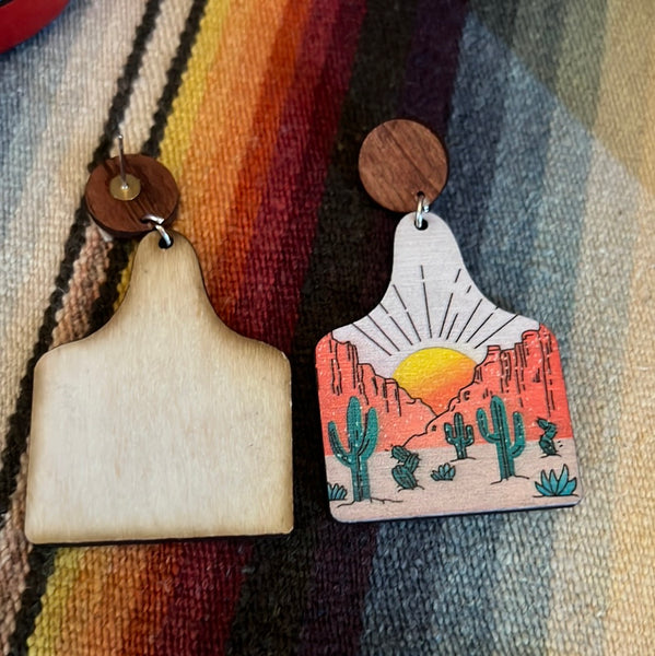 Sunrise Cowtags NWT