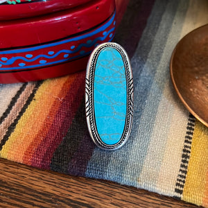 Large Turquoise Ring NWT