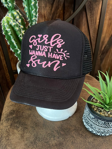 Girls Trucker Hat NWOT