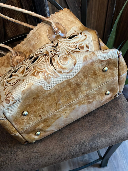 Patricia Nash Tooled Leather Tote