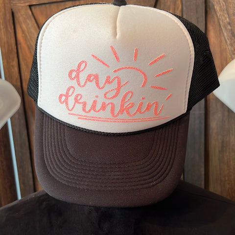 Day Drinkin’ Trucker Hat NWOT