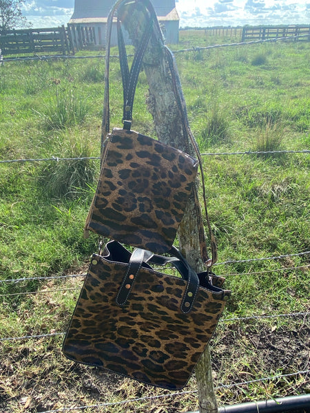 Leopard Print Purse