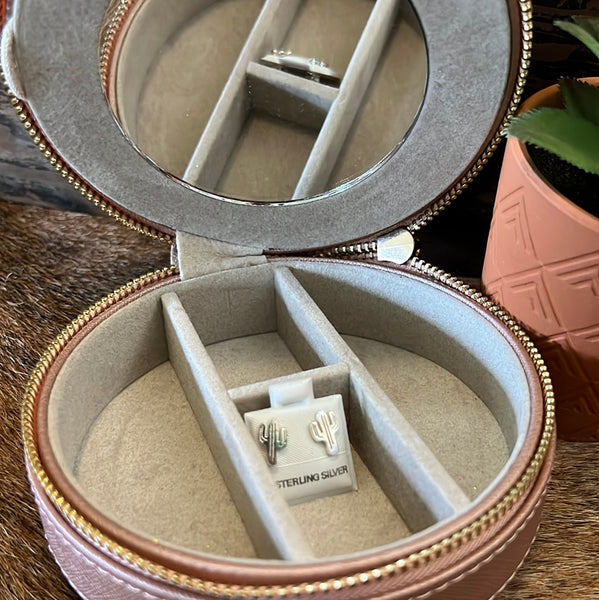 Rose Gold Jewelry Case