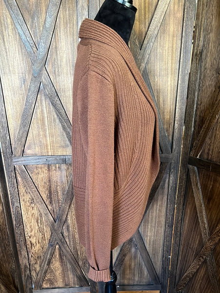 Rust Cardigan M/L