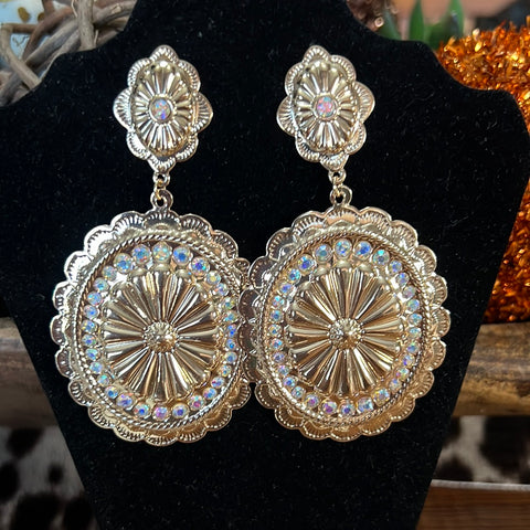 Golden Bling Conchos NWT