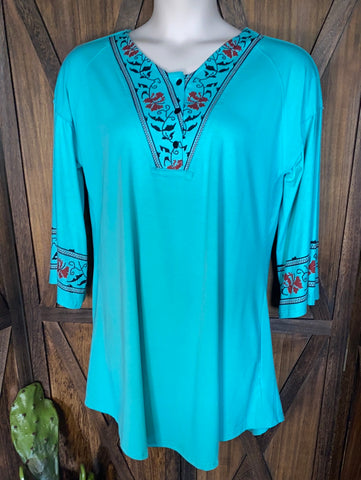 Turquoise Dress Size 1XL