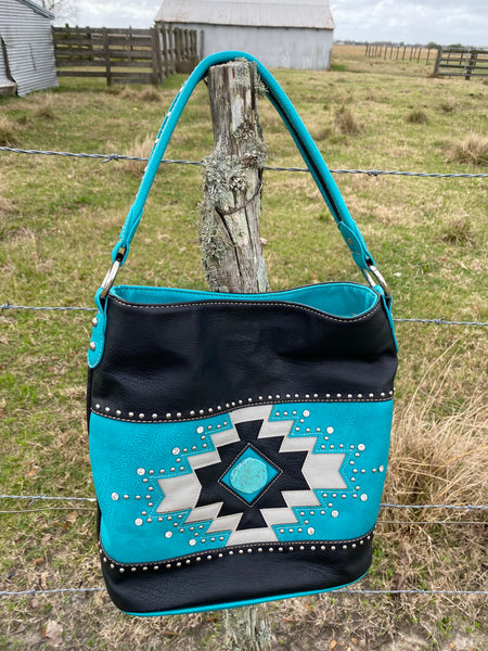 Montana West Turquoise Purse