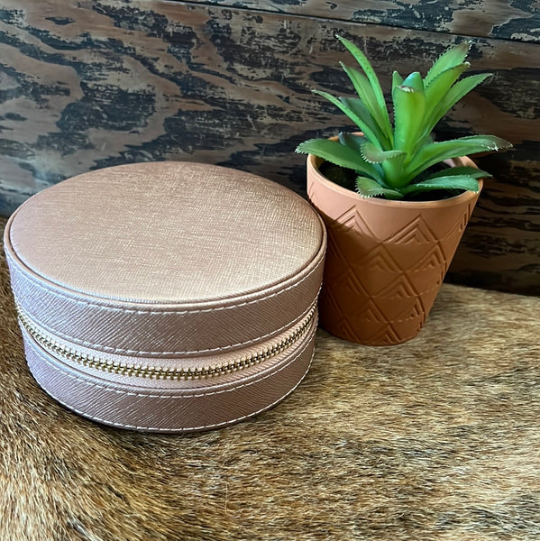 Rose Gold Jewelry Case