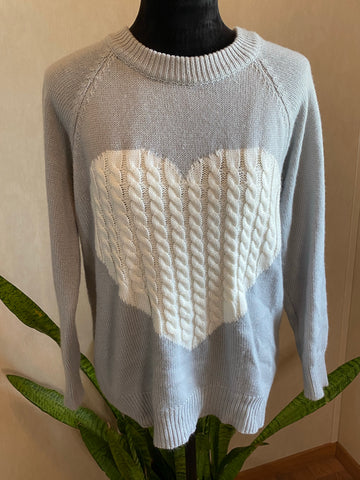 Heart Sweater - Size M