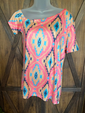 Aztec 1/2Sleeve NWT Size L (runs small)