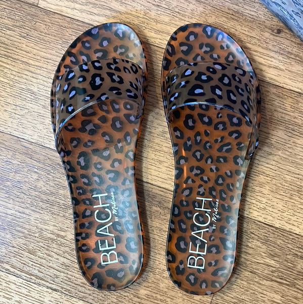 Leopard Jellies NWT Size 7