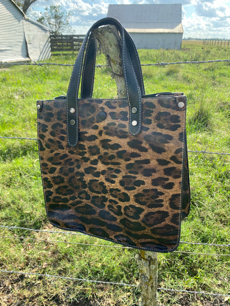 Leopard Print Purse