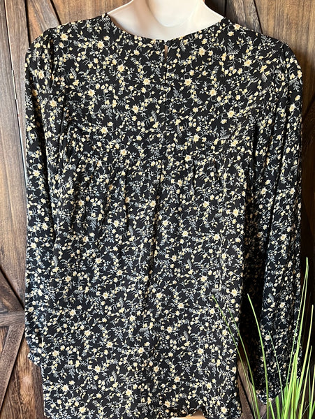 Night Floral NWT Size 1X